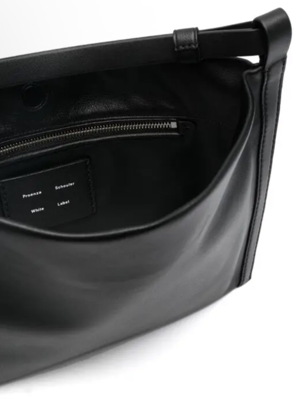 PROENZA SCHOULER White Label Minetta Leather Small Shoulder Hobo Bag New - Picture 8 of 10